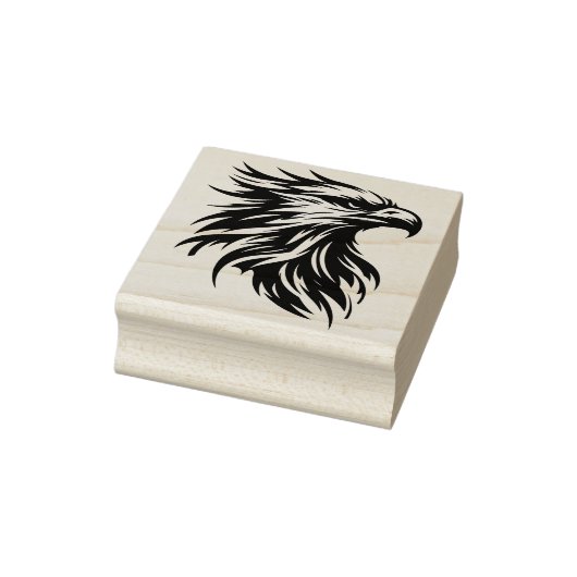Adelaar hoofd rubber stempel (Stempel)