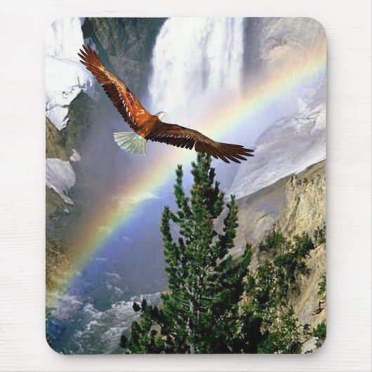 adelaar in de Muismat van de vlucht (Voorkant)