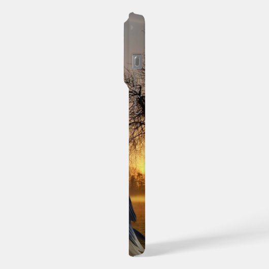 Adelaar in het wild iPhone hoesje (Linkerkant)