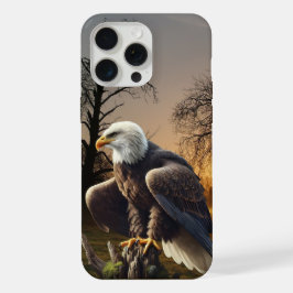 Adelaar in het wild iPhone 15 pro max case