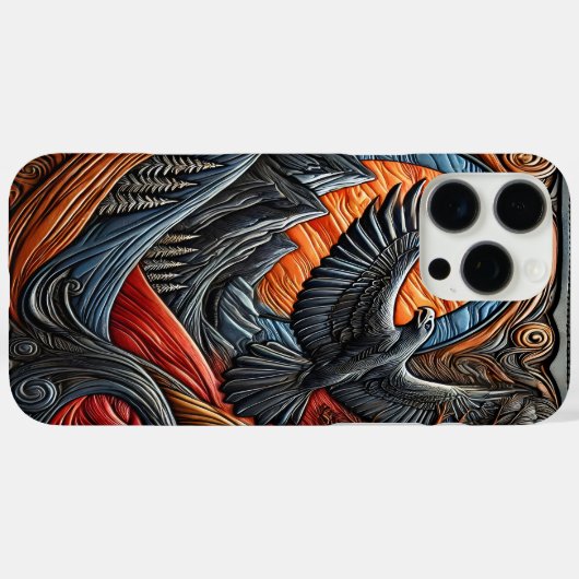Adelaar in Natuur Case-Mate iPhone Case (Achterkant (horizontaal))