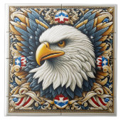 Adelaar in  Tegel ontwerp Tegeltje (Voorkant)