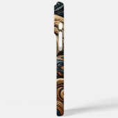 Adelaar in Wild Leather-Looking Art Case-Mate iPhone Case (Achterkant / Links)