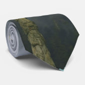 ADELAAR, KRAAI, TOTEM POLE & MISTY FOREST Stropdas (Opgerold)