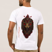Adelaar krijger T-shirt (Achterkant)