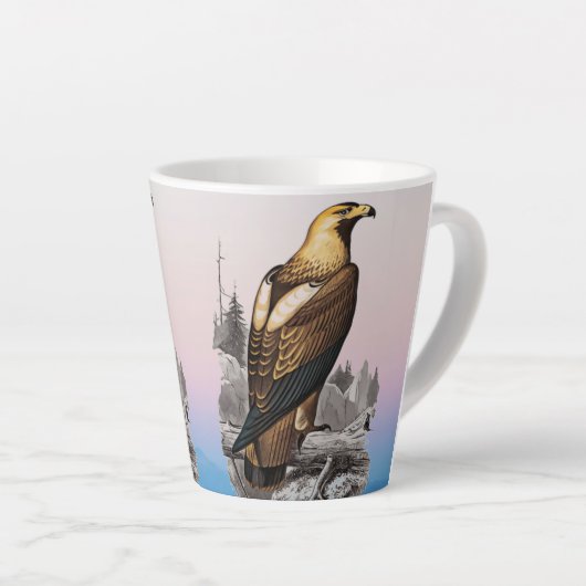 Adelaar Latte Mok (Rechterhoek)