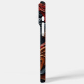 Adelaar Meesterwerk leer-look Kunst Case-Mate iPhone Case (Achterkant / Links)