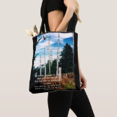 Adelaar met Jesaja 40:31 Tote Bag (Dichtbij)