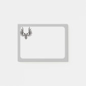 Adelaar met twee koppen post-it® notes (Voorkant)