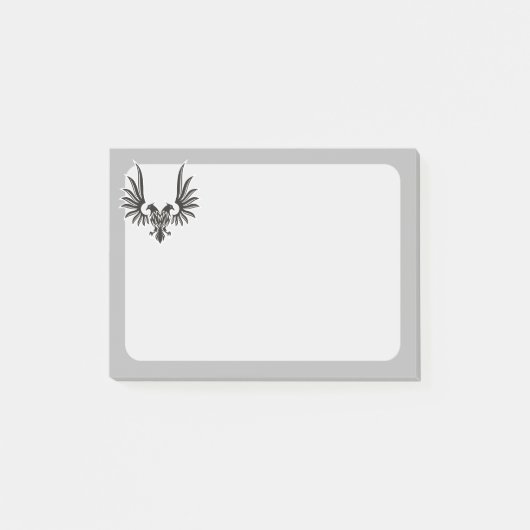 Adelaar met twee koppen post-it® notes (Voorkant)