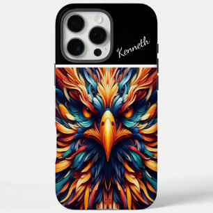Adelaar met veerachtige woede iPhone 16 pro max hoesje