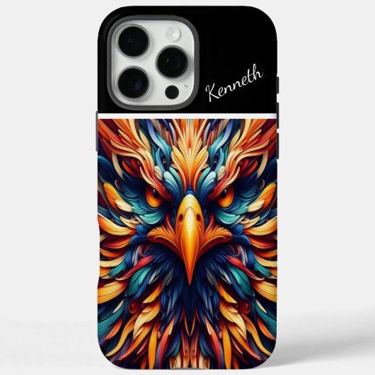 Adelaar met veerachtige woede Case-Mate iPhone case (Achterkant)
