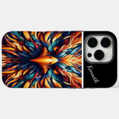Adelaar met veerachtige woede Case-Mate iPhone case (Achterkant (horizontaal))