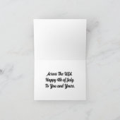  adelaar met vlag 4 juli vakantie Kaart (Binnen)