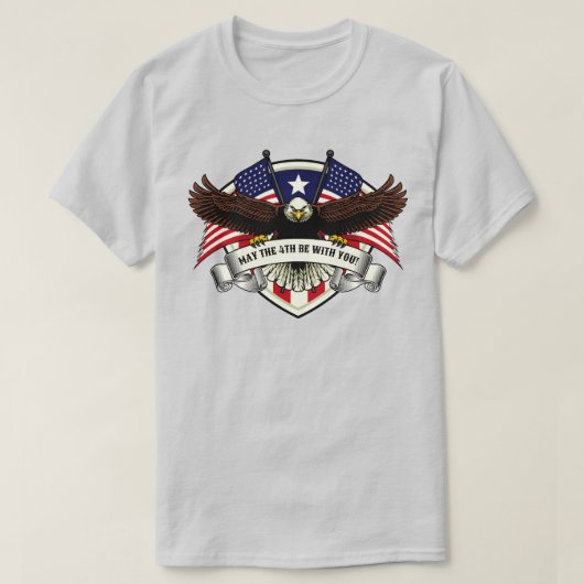 Adelaar, moge de 4e mei met je zijn t-shirt (Design voorkant)