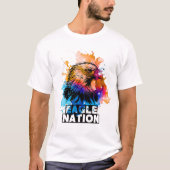 Adelaar natie amerika t-shirt (Voorkant)