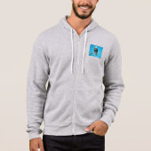 Adelaar op boom Full-Zip Hoodie (Voorkant)