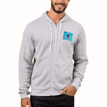 Adelaar op boom Full-Zip Hoodie