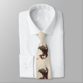 ADELAAR OP DE DENNENTAK IN DE REGEN Ukiyoe Stropdas (Gebonden)