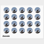 Adelaar op hoge Stickers (Vel)