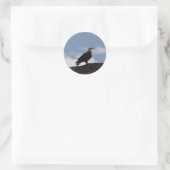 Adelaar op hoge Stickers (Tas)