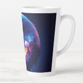 Adelaar overladen met mystiek zonsonderganglandsch latte mok (Rechts)