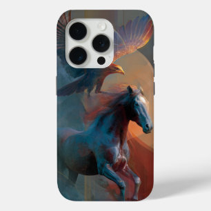 Adelaar & Paard Telefoonhoes – Kordaat Vrijheid On iPhone 15 Pro Case