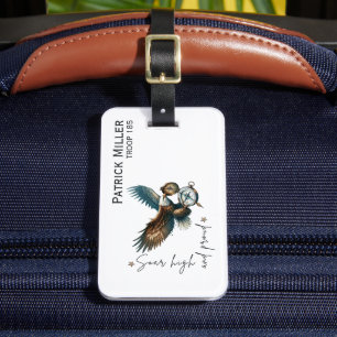Adelaar-rang bagagelabel Gepersonaliseerd