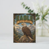 Adelaar Rocky Mountains POPCUT Briefkaart (Staand voorkant)