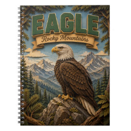 Adelaar Rocky Mountains POPCUT Notitieboek