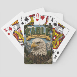 Adelaar Rocky Mountains POPCUT Pokerkaarten
