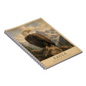 Adelaar Rocky Mountains VINTAGE Notitieboek (Rechterzijde)
