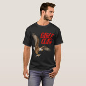 Adelaar (Rode Tekst) T-shirt (Voorkant volledig)
