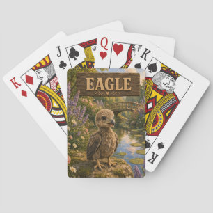 Adelaar Schattig Baby Verhalenboek Nursery Dier Pokerkaarten