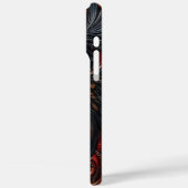 Adelaar Schitterend Leer-achtig Kunstwerk Case-Mate iPhone Case (Achterkant / Links)