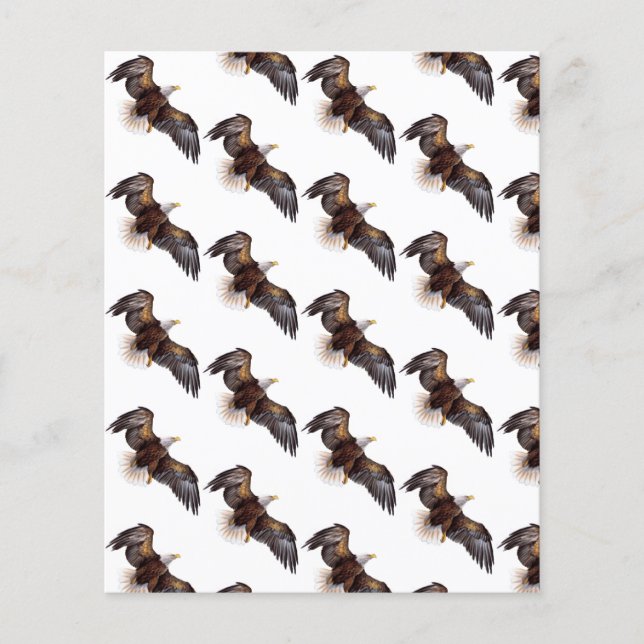 Adelaar scrapbook achtergrondpapier (Voorkant)