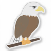 Adelaar Sticker (Voorkant)