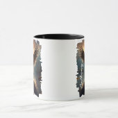 Adelaar stijgt over Lake Reflection Mok (Midden)