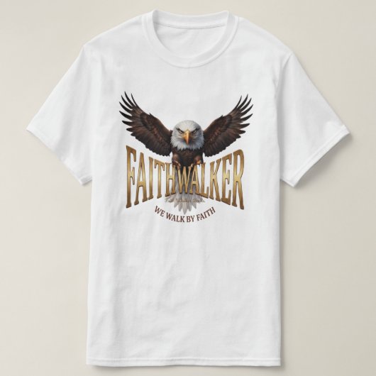 Adelaar T-shirt Wit (Design voorkant)