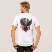Adelaar Tri-Blend Shirt (Achterkant volledig)