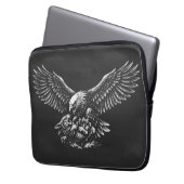 Adelaar van As door BurnsInHell Laptop Sleeve (Voorkant Links)