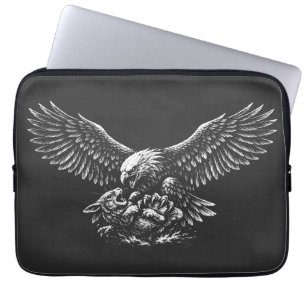 Adelaar van As door BurnsInHell Laptop Sleeve