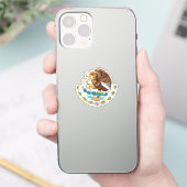 Adelaar van de Mexicaanse vlag Sticker (Telefoon)