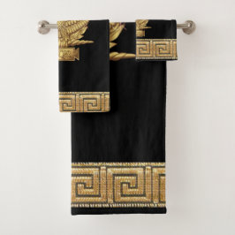 Adelaar van het Romeinse Rijk SPQR Motto Goud Bad Handdoek
