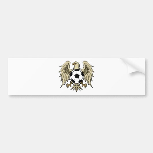 Adelaar Wapen van Duitse Afkomst Bumpersticker (Voorkant)
