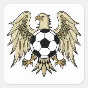 Adelaar Wapen van Duitse Afkomst Vierkante Sticker