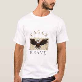 Adelaar zonder vrees – Symbool van Kracht & Moed T T-shirt