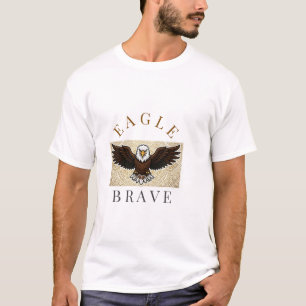 Adelaar zonder vrees – Symbool van Kracht & Moed T T-shirt
