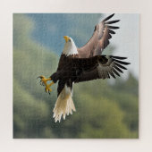 Adelaar zweeft door de lucht legpuzzel (Horizontaal)