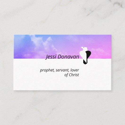 Adelaarhart Visitekaartje (Voorkant)